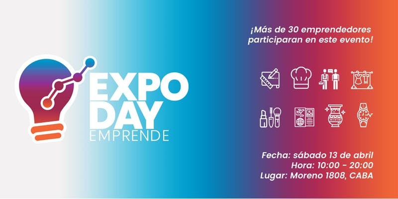 La EXPO DAY EMPRENDE, reunir ms de 500 personas en un gran evento para emprendedores Vos quers formar parte? 